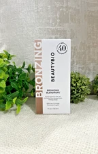 BeautyBio Bronzing Blendrops SPF 40 – 1 fl.oz. / 30ml – New Sealed, Never Opened