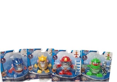 Mr Potato Head Transformers Rescue Bots OPTIMUS PRIME BUMBLEBEE BOULDER HEATWAVE