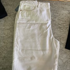 Friends Like These Women’s Straight cream Jeans Size 14 26” Length