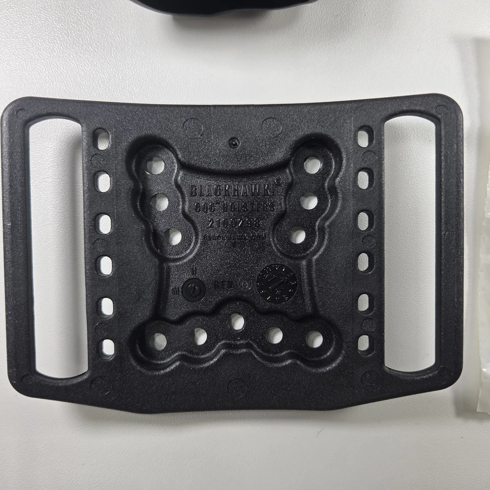 Blackhawk Serpa 1911 Holster Right OWB Belt Mount Charcoal Grey Gray Open Carry - Image 2 of 3