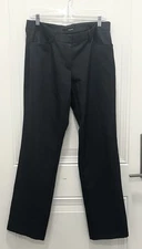 oobe US 10/33 Black Career Dress Pants Trousers Business Casual Women Chickfila