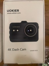 Uokier Car DVR Camera Dash Cam UHD 4K Front G-sensor Video Recorder. New in Box