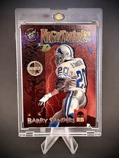 1995 Topps Stadium Club - Nightmares Barry Sanders #NM2 Members Only (1 Per Box)