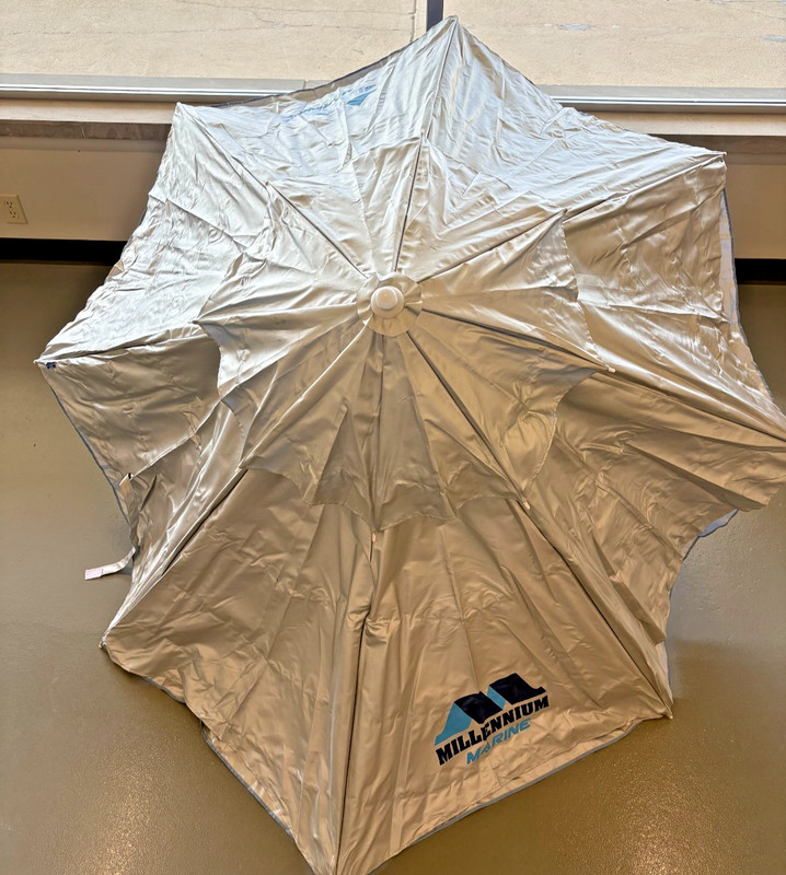 Millennium Marine Anodized Aluminum U570 Shade Tree Umbrella - U-570-00