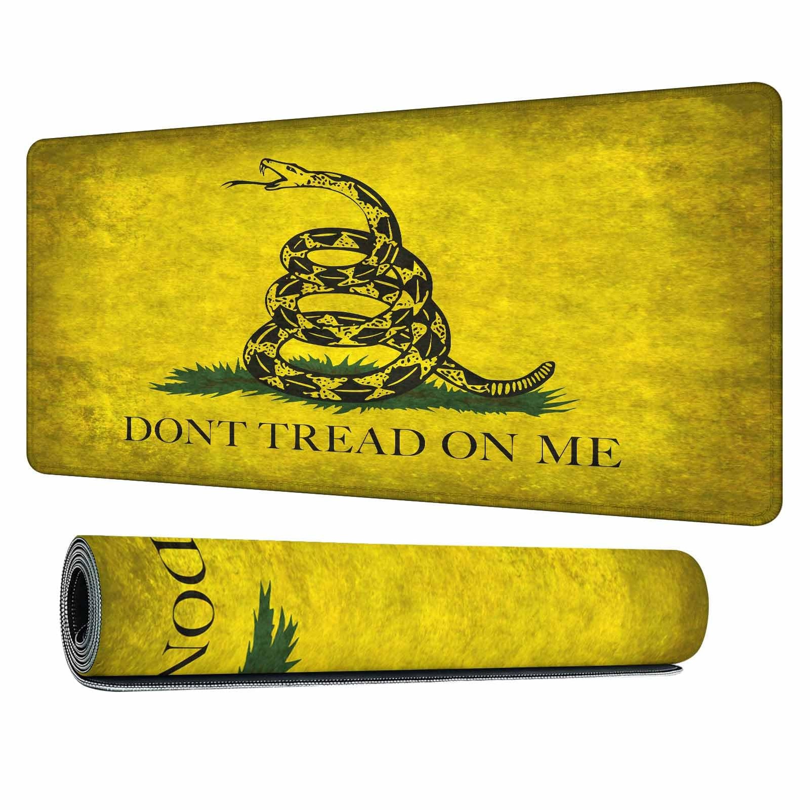Y YIHANGBEST Gadsden Flag Mouse Pad Don't 35.4 x 15.7 inches,