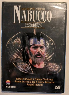 Verdi Nabucco Teatro Alla Scala Renato Bruson Ghena Dimitrova DVD Used