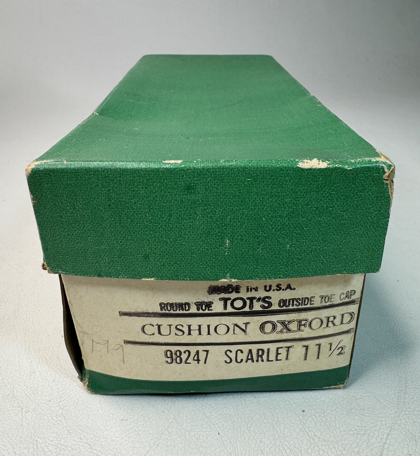 Vintage Children's Empty Shoe Box Only American Craftsmen Canvas Footwear