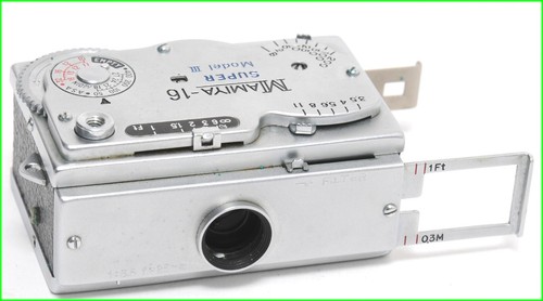 Mamiya-16 Super Model III Subminiature camera NOTTESTED - Afbeelding 4 van 5