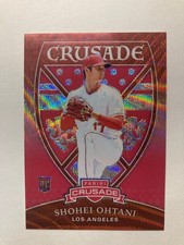 2018 Panini Chronicles Crusade Ruby Wave Shohei Ohtani Rookie RC # 90/199