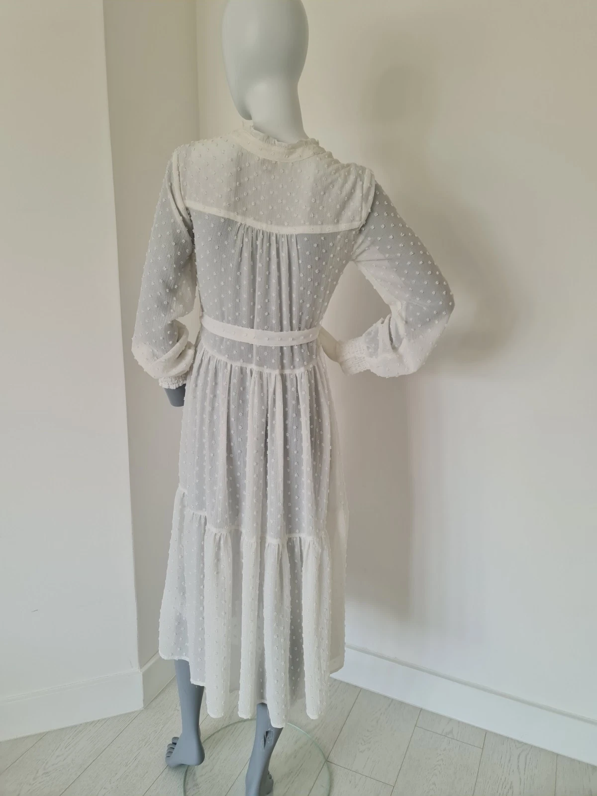 OFF WHITE Abito estivo Miss selfridge bianco sporco taglia 8