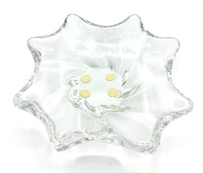 Baccarat France Crystal SPLASH / STARBURST Candy Trinket Dish Ashtray