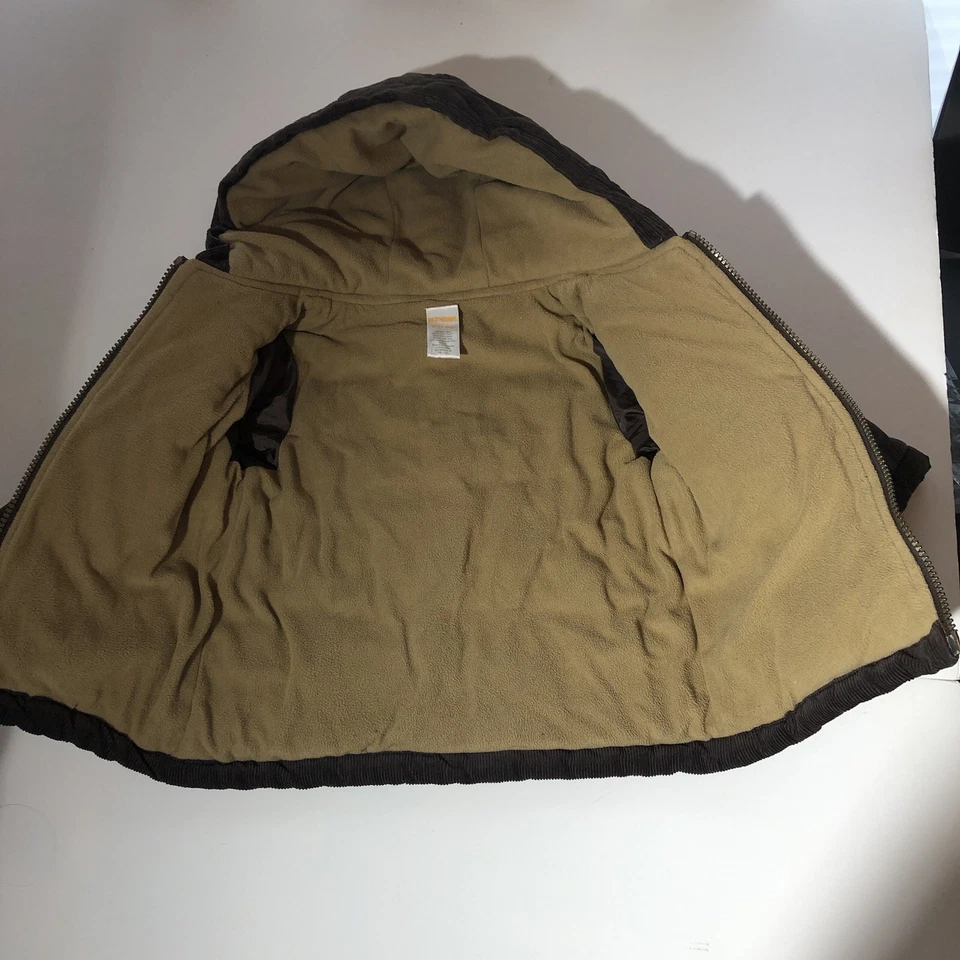 Abrigo Gymboree Pana Forrado Cremallera Completa 12-24 Meses Vaquero Occidental Vaquera Invierno Foto 3 de 4