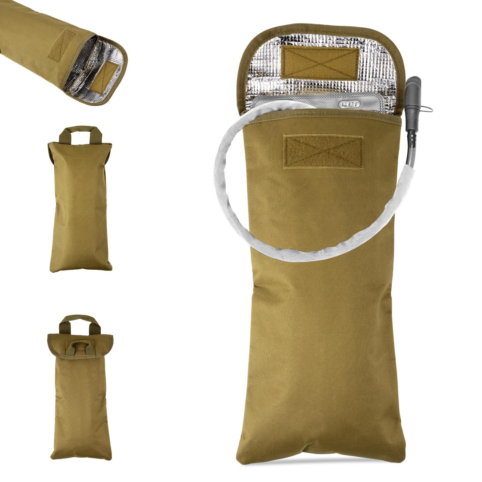 Sac isolant pour poche à eau évitant l'eau tiède lors de vos sorties de vélo