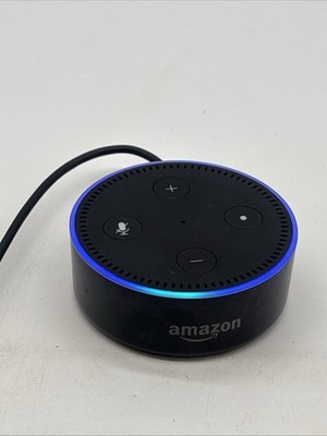 Amazon Echo Dot 2nd Generation Smart Speaker Black RS03QR - Unit & Cord Only