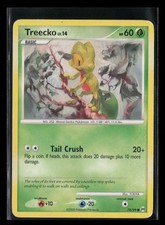 Treecko #78/99 Arceus Common Pokemon TCG DAMAGED