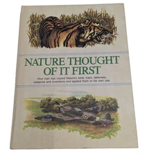 Nature Thought of It First by Lucy Berman HC 1972 Homeschool Science Education