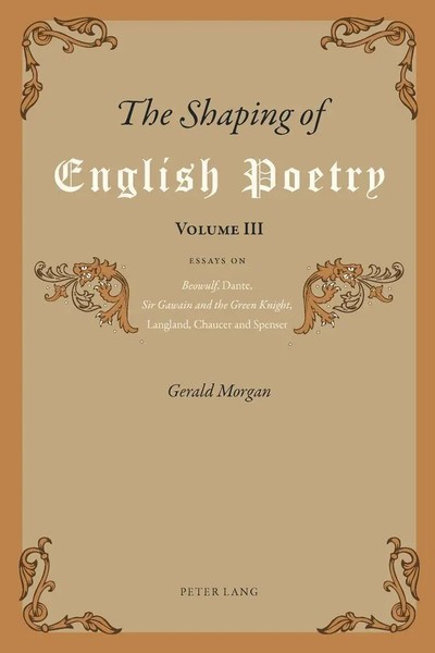 The Shaping Of English Poetry- Volume Iii Gerald Morgan Taschenbuch Englisch-image