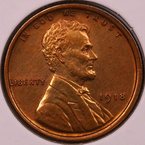 1918-P Lincoln Cent BU Details ***RARE ORIGINAL CENT***