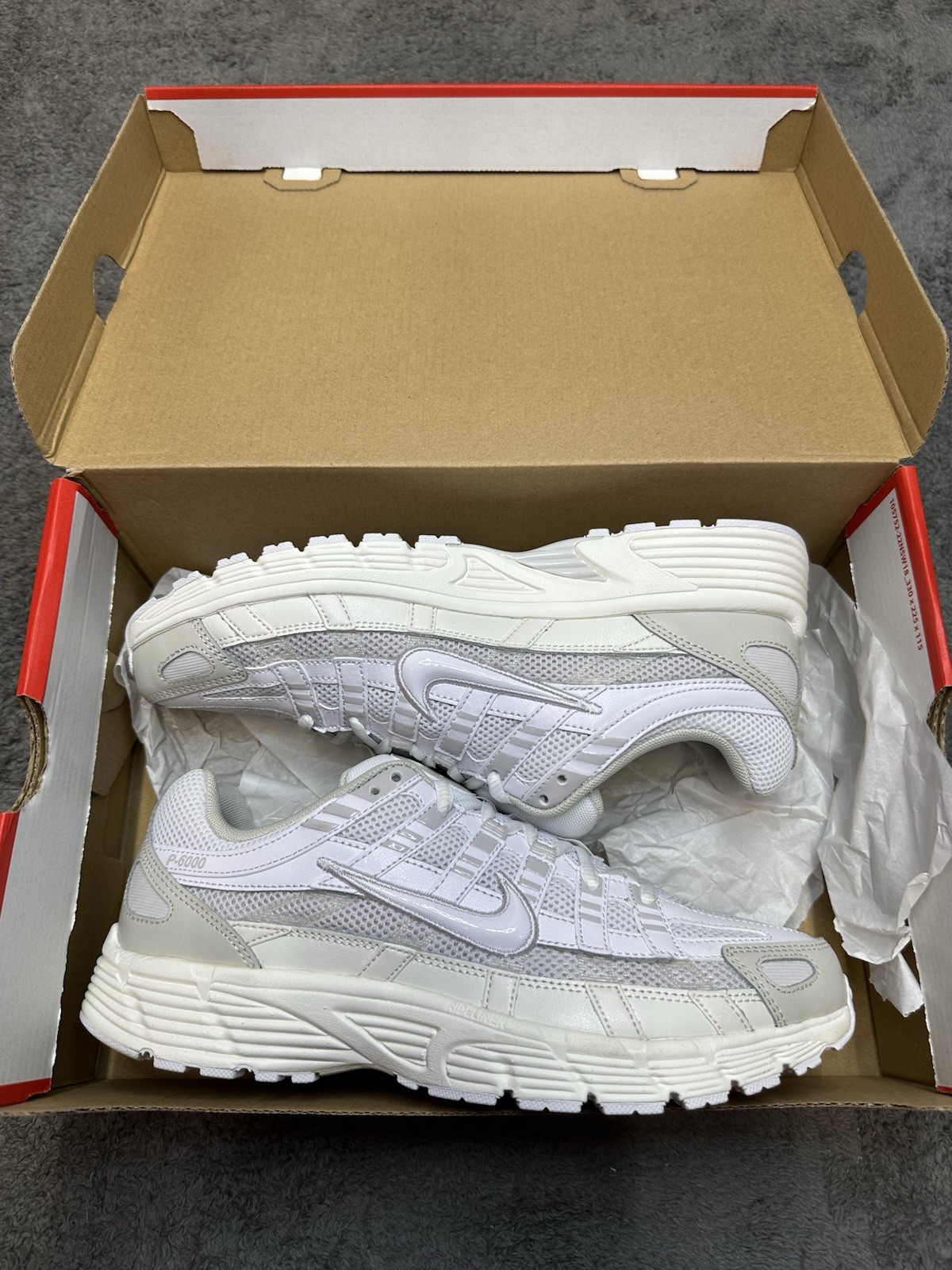 Nike P-6000 White Sail Vast Grey | Brand New | UK8.5 image 5