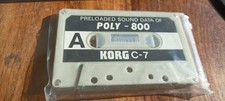K7 PRELOADED SOUND DATA OF POLY-800 KORG C-7 NOS