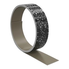 Berberis Sparkle effect Black Worktop edging tape, (L)3m (W)42mm