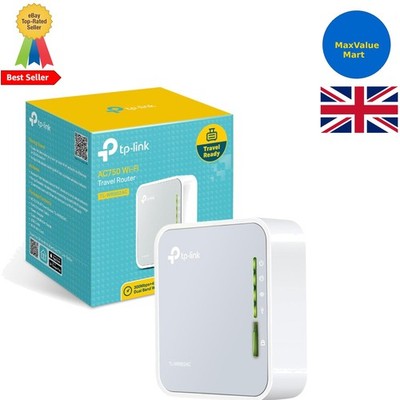 Tragbarer AC750 Dual Band WLAN Reise Router - Ideal für Hotspot & Extender Einsatz