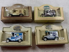 Lledo Days Gone lot of 4 delivery trucks die cast - made in England