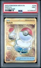 2023 POKEMON MEW EN-151 HYPER RARE #206 SWITCH PSA 9