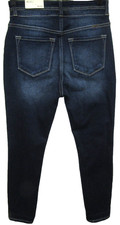 NWT KANCAN HIGH RISE CROP DARK WASH DENIM JEANS WOMENS SIZE 26