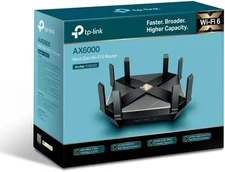 TP-Link Archer AX6000  8 Ports Wi-Fi 6 Router (Sealed)
