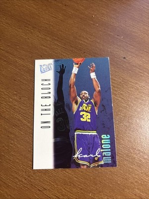 1996-97 Ultra #130 Karl Malone OTB Jazz