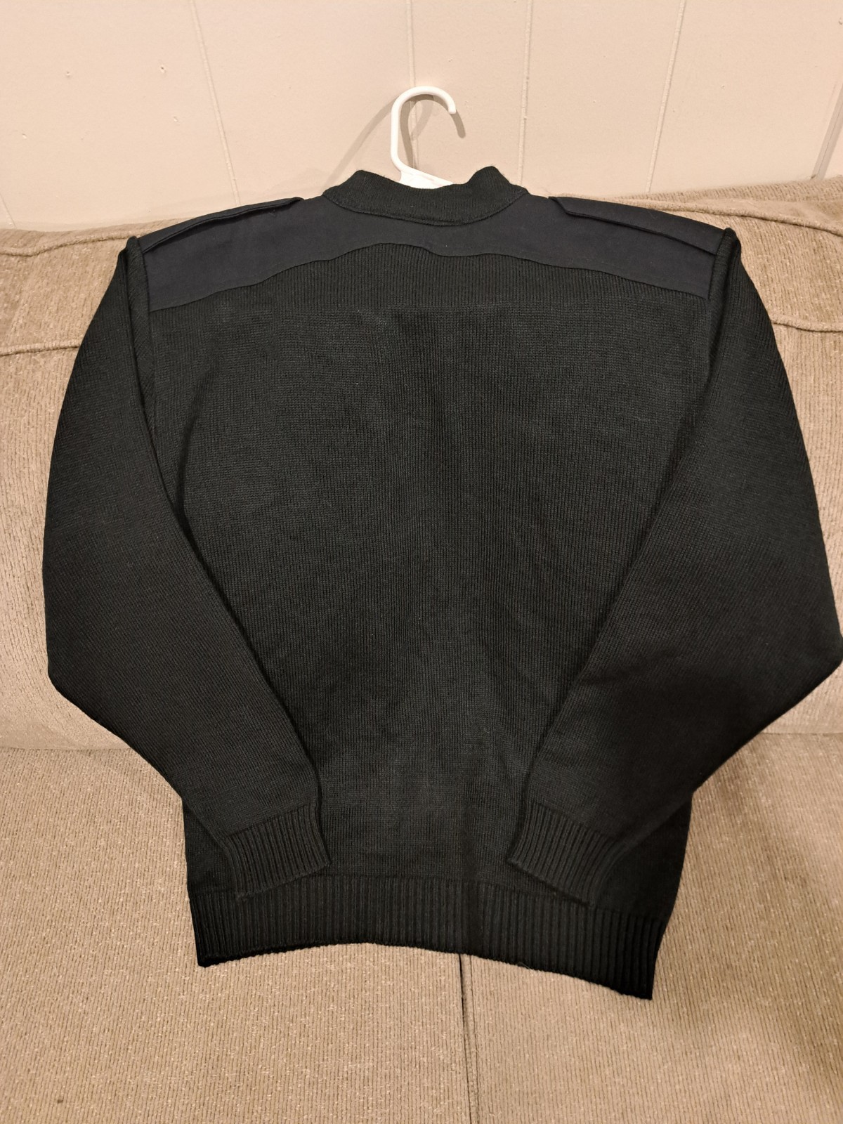 Cobmex Black Uniform Sweater "Commando" Zip, Pock… - image 2