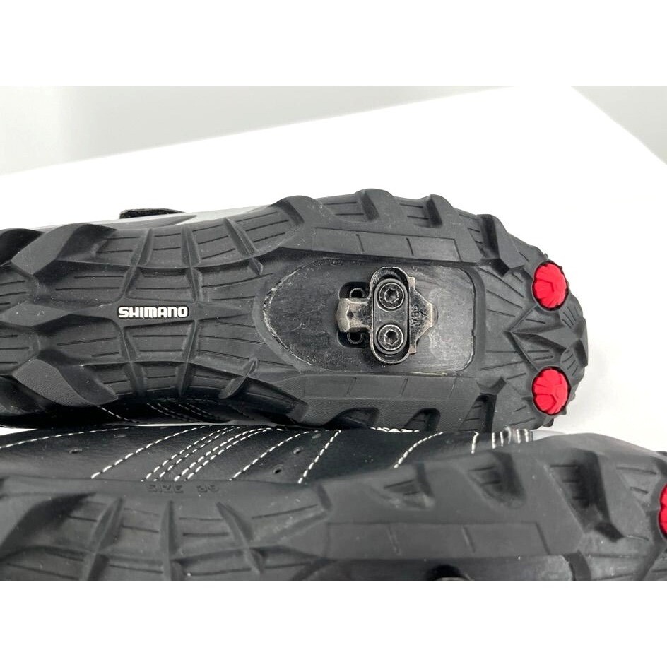 SHIMANO MO726 SPDシューズ ブラック/シルバー Shimano M076 MTB SPD Shoes Size 38 US 8.5 | eBay