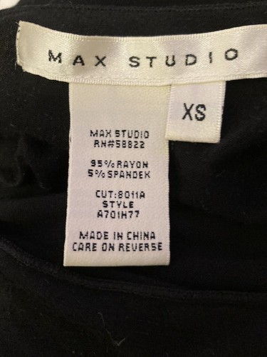 Max studio Top Tank Camisole Twist shoulder sleevless top XS - Picture 5 of 5