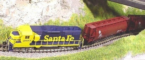 Z Scale ATSF Cylindrical Hoppers ~ EARLY FT 1007/ RARE 2-pk.#1 ~ NIB - Picture 9 of 12