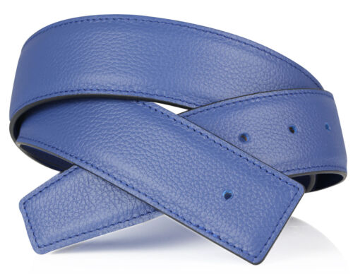 Cinturón de cuero cinturón reversible para hebilla H 32 mm cinturón sin hebilla hebilla de cinturón - Imagen 37 de 133