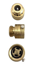  New Set Of 3 Brass Hose Bibb Vacuum Breaker Lot Backflow Preventer Anti-Siphon