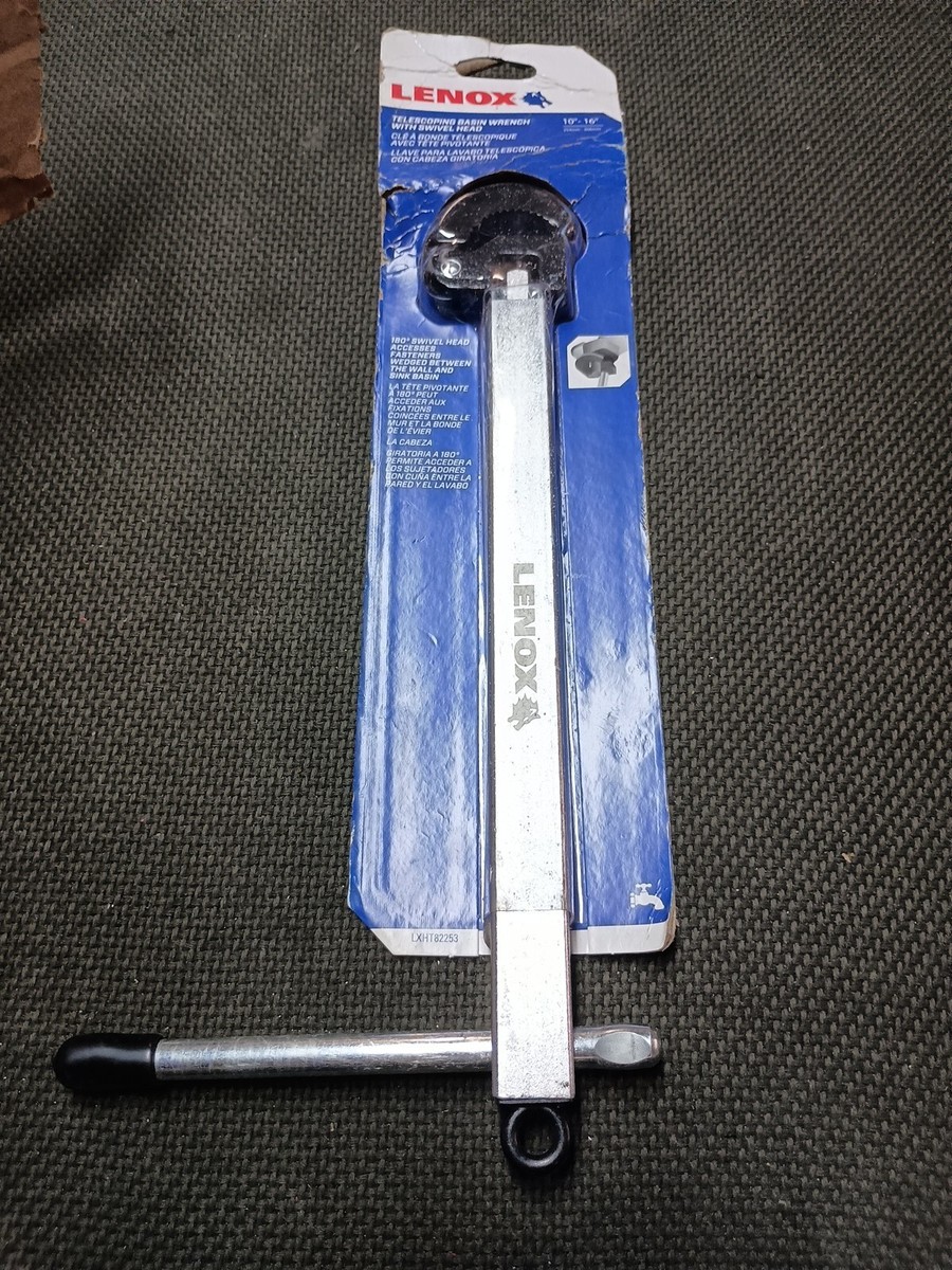 LENOX 10-in to 16-in Basin Wrench LENOX 10-in to 16-in Basin Wrench