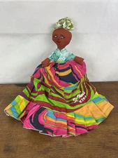 Topsy Turvy Reversible Rag Doll St. Thomas Cloth 14” JiJi Dolls