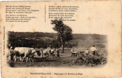 CPA VILLENEUVE-LA-GUYARD, VUE intérieure vom La Gare 1908 EUR 3,00