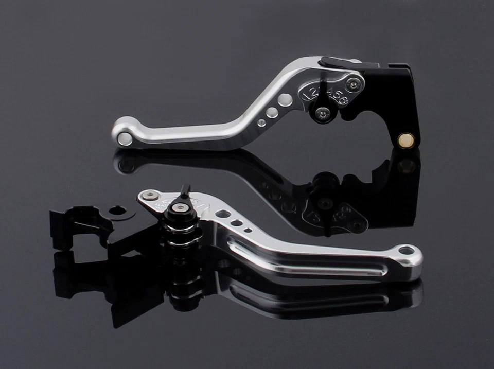 Short Brake Clutch Levers For Honda ST 1300 2008-2012 Silver #3 - Imagem 2 de 3