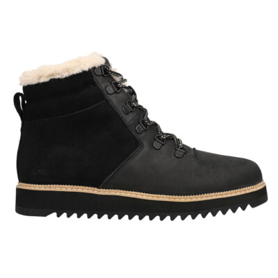 TOMS Mojave Hiking  Womens Black Casual Boots 10016803T