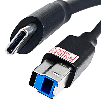 1m USB-C auf B-Stecker 3.0 Datenkabel für ISTORAGE DISKASHUR FIRE18TB iStorage