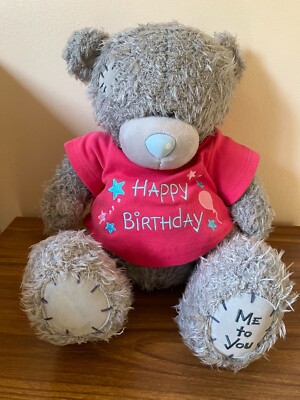 Carte Blanche Me To You Bär Tatty Teddy Plüschtier Stofftier groß 10 Zoll Happy Birthday