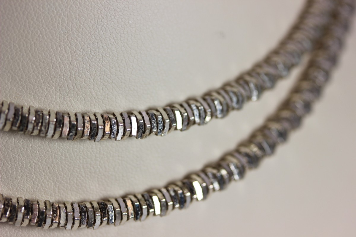アクセサリー GLITTER JEWELRY 5mm chain 50cm Stunning Sterling Silver 5mm Glitter Chain 30