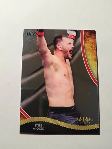 Stipe Miocic 2018 Topps UFC Chrome "Tier One" Insert Card No. UFCT-SM