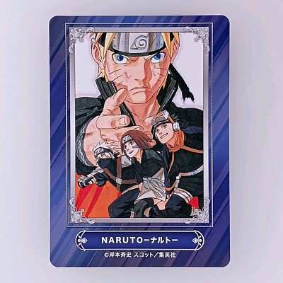 Naruto Jump Fair 2024 in Animate Selection Character Card From Japan
