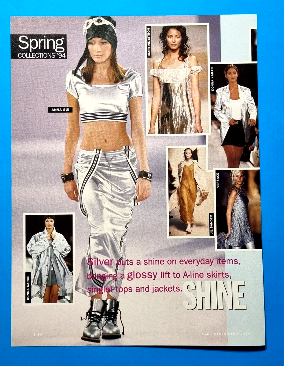 KATE MOSS - Supermodel -1 Page Magazine Vintage Fashion