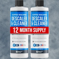 Universal Descaling Solution for Keurig Breville Nespresso & Delonghi (4 Uses)