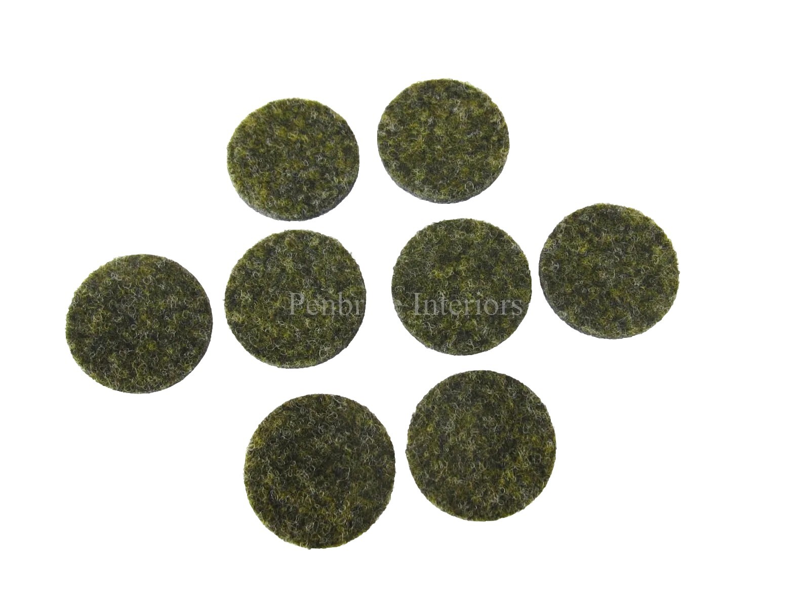 8 ANTI VIBRATION SOUND DAMPNER FELT PADS Speakers soft glides non scratch 38mm